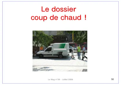 Couverture – Coup de chaud !