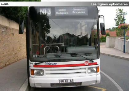 Couverture – Les lignes éphémères : la N13
