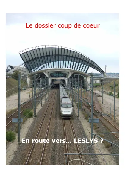 Couverture – En route vers… LESLYS ?