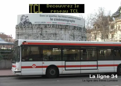 Couverture – La ligne 34 : la ligne des frères Lumière