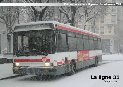 Couverture – La ligne 35 : l’anonyme…