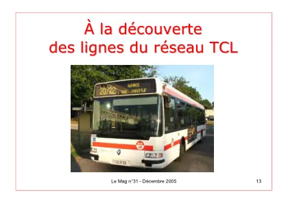 Couverture – À la découverte des lignes 20 et 22