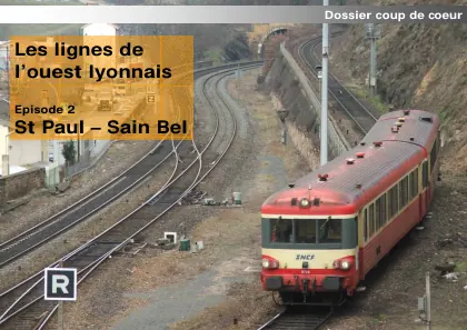 Couverture – Les lignes de l’Ouest lyonnais – Épisode 2 : Saint-Paul – Sain-Bel