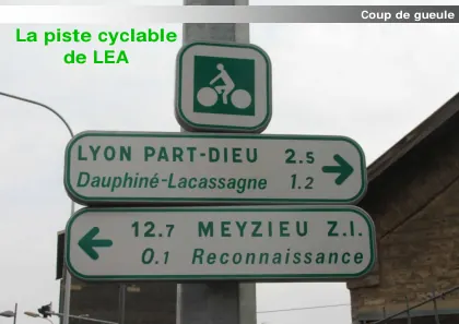Couverture – La piste cyclable de LEA