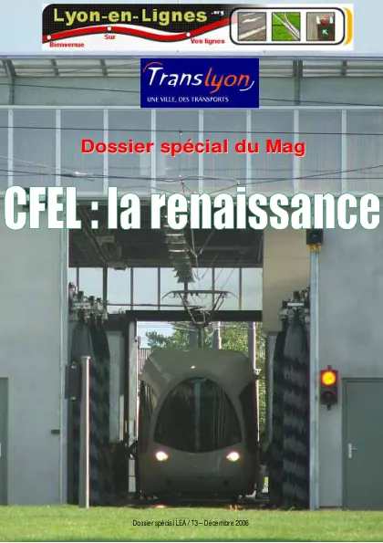 Couverture – CFEL : la renaissance